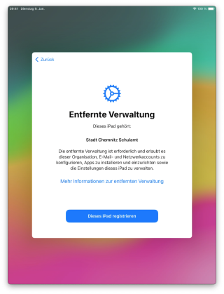 Entfernten Verwaltung